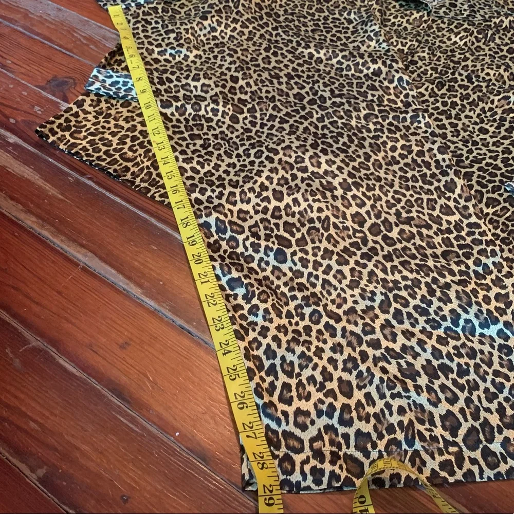 Victoria’s Secret Animal Print Silky Pajamas - Picture 8 of 11